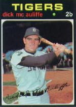 1971 Topps Baseball Cards      003       Dick McAuliffe